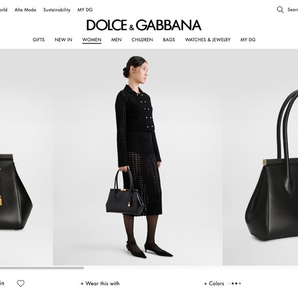 Dolce & Gabbana Handbags - Dolce & Gabbana Black Marlene shoulder Handbag bag